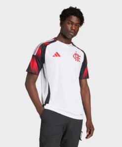 Camisa Flamengo II 25/26 - Torcedor Adidas Masculina - Branca