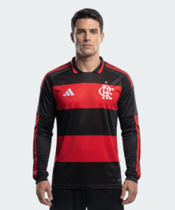 Camisa Manga Longa Adidas Flamengo 2026/27 I