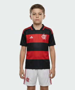 Conjunto Infantil Adidas Flamengo 2026/27 I