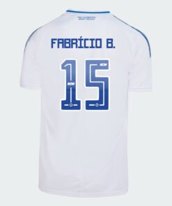 Camisa Adidas Cruzeiro 2025/26 II FABRICIO B. N° 15