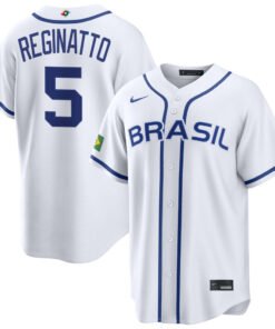 Jersey Beisebol Brasil WBC 2026 Branca