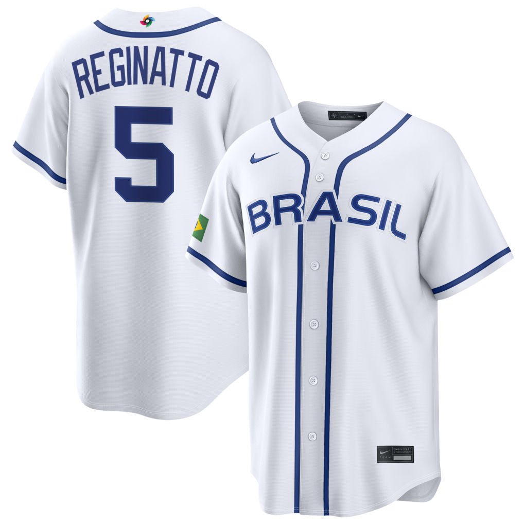 Jersey Beisebol Brasil WBC 2026 Branca