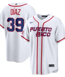 Jersey Beisebol Porto Rico WBC 2026 Branca