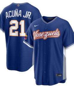 Jersey Beisebol Venezuela WBC 2026 Azul