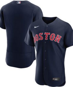 Jersey Boston Red Sox Azul Authentic