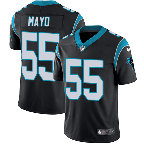 Camisa NFL Carolina Panthers Vapor Limited Jersey Preta - Imagem 2