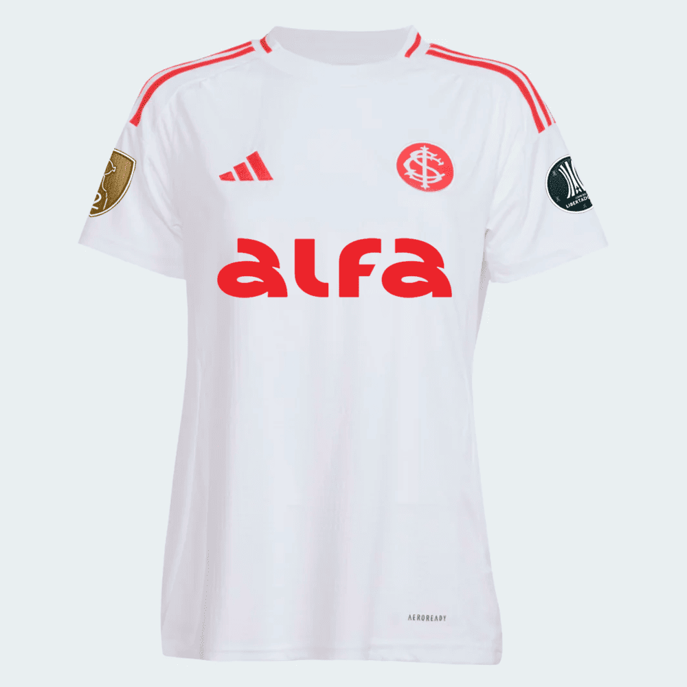 Camisa Feminina adidas Internacional 2025/26 II Com Patrocínios - Imagem 3