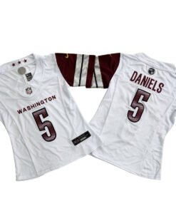 Camisa NFL Feminina Washington Commanders Vapor F.U.S.E. Limited Jersey Branca