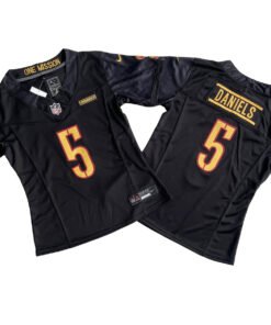 Camisa NFL Feminina Washington Commanders Vapor F.U.S.E. Limited Jersey Preta