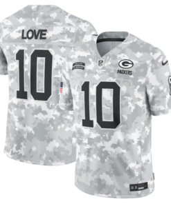Camisa NFL Green Bay Packer Vapor F.U.S.E. Limited Jersey Salute To Service 2024