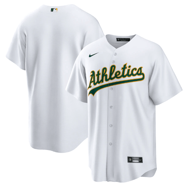 Jersey Oakland Athletics Branca Torcedor Silkada - Imagem 2