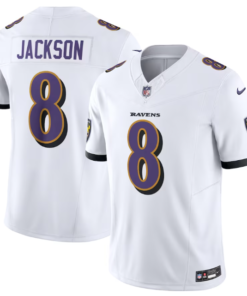 Camisa NFL Baltimore Ravens Vapor F.U.S.E. Limited Jersey Branca