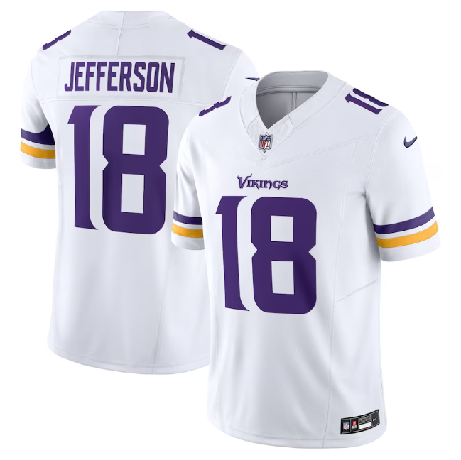Camisa NFL Minnesota Vikings Vapor F.U.S.E. Limited Branca - Imagem 3