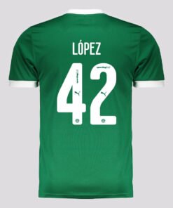 Camisa Puma Palmeiras 2025/26 I - LÓPEZ N° 42