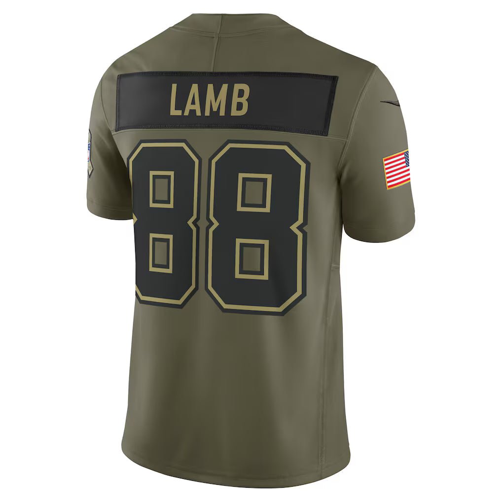 Camisa NFL Dallas Cowboys Salute To Service Vapor Limited 2025 - Imagem 3