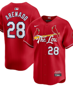 Jersey Saint Louis Cardinals City Connect 2024 Vermelha