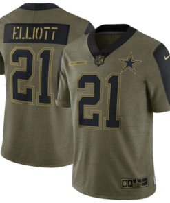 Camisa NFL Dallas Cowboys Salute To Service Vapor Limited 2021
