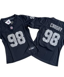 Camisa NFL Feminina Las Vegas Raiders Vapor F.U.S.E. Limited Jersey Preta