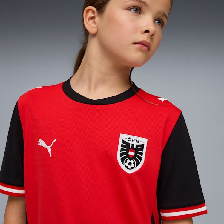 Camisa Infantil Áustria 2026/27 I - Imagem 2