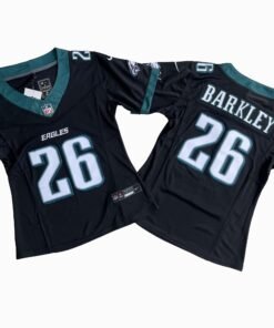 Camisa NFL Feminina Philadelphia Eagles Vapor F.U.S.E. Limited Jersey Preta