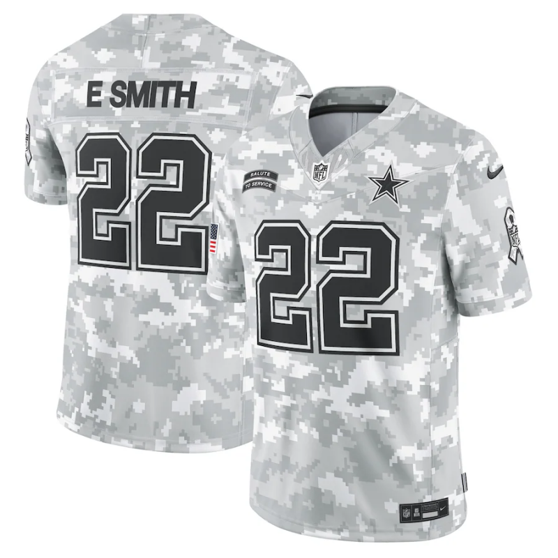 Camisa NFL Dallas Cowboys Salute To Service Vapor Limited 2024 - Imagem 2