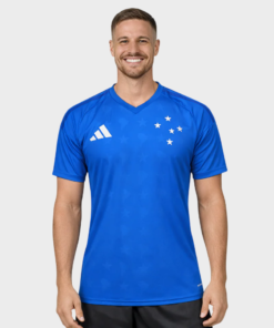 Camisa Cruzeiro I 26/27 - Torcedor Adidas Masculina - Azul