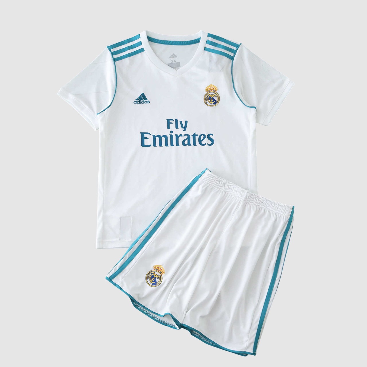 Conjunto Infantil Retrô Real Madrid I 17/18