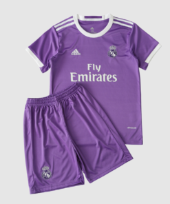Conjunto Infantil Retrô Real Madrid II 16/17