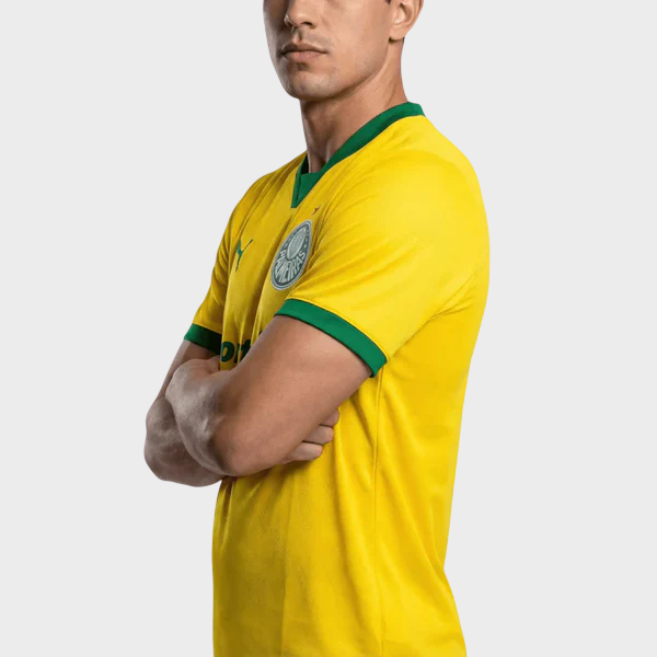 Camisa Palmeiras III 25/26 - Torcedor Puma Masculina - Amarela - Imagem 3