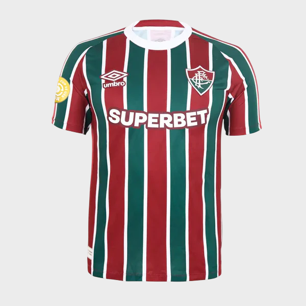 Camisa Fluminense I 25/26 - Vinho e Verde - Imagem 7