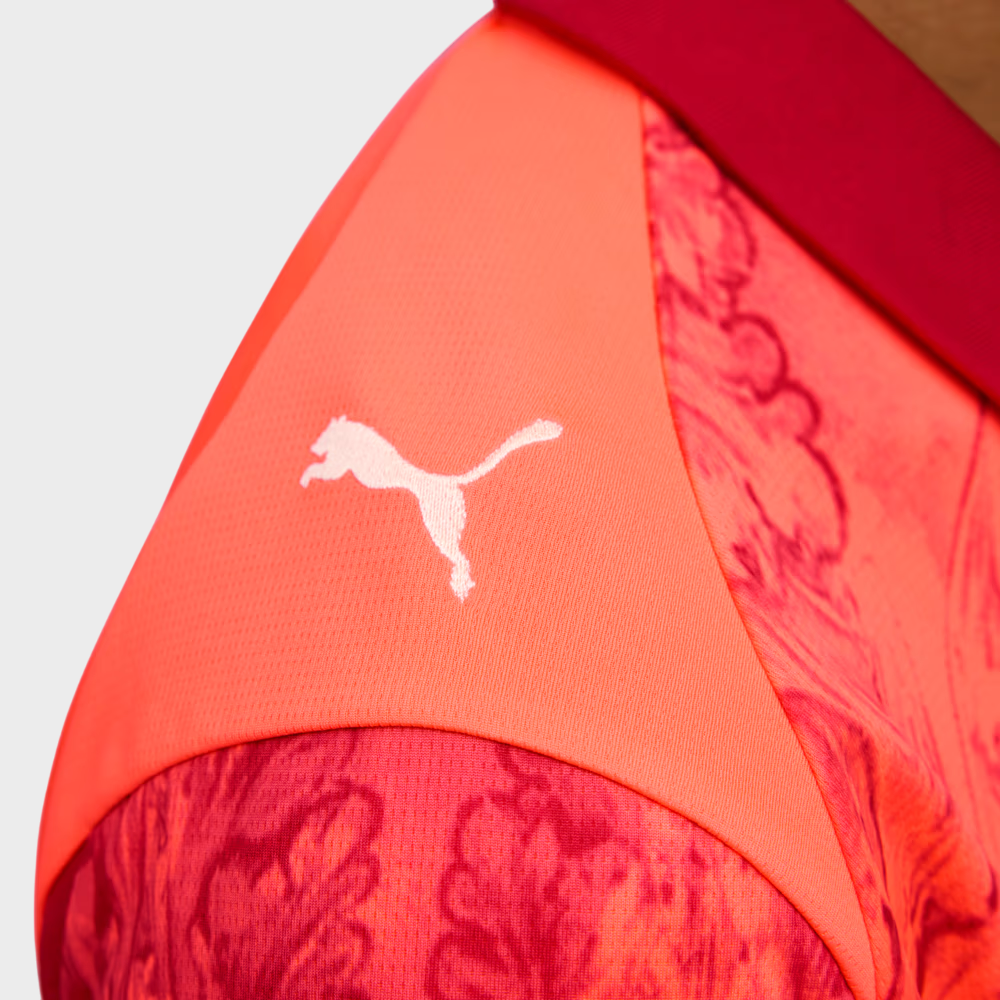 Camisa Palmeiras KIDSUPER 25/26 - Torcedor Puma Masculina - Vermelha - Imagem 4