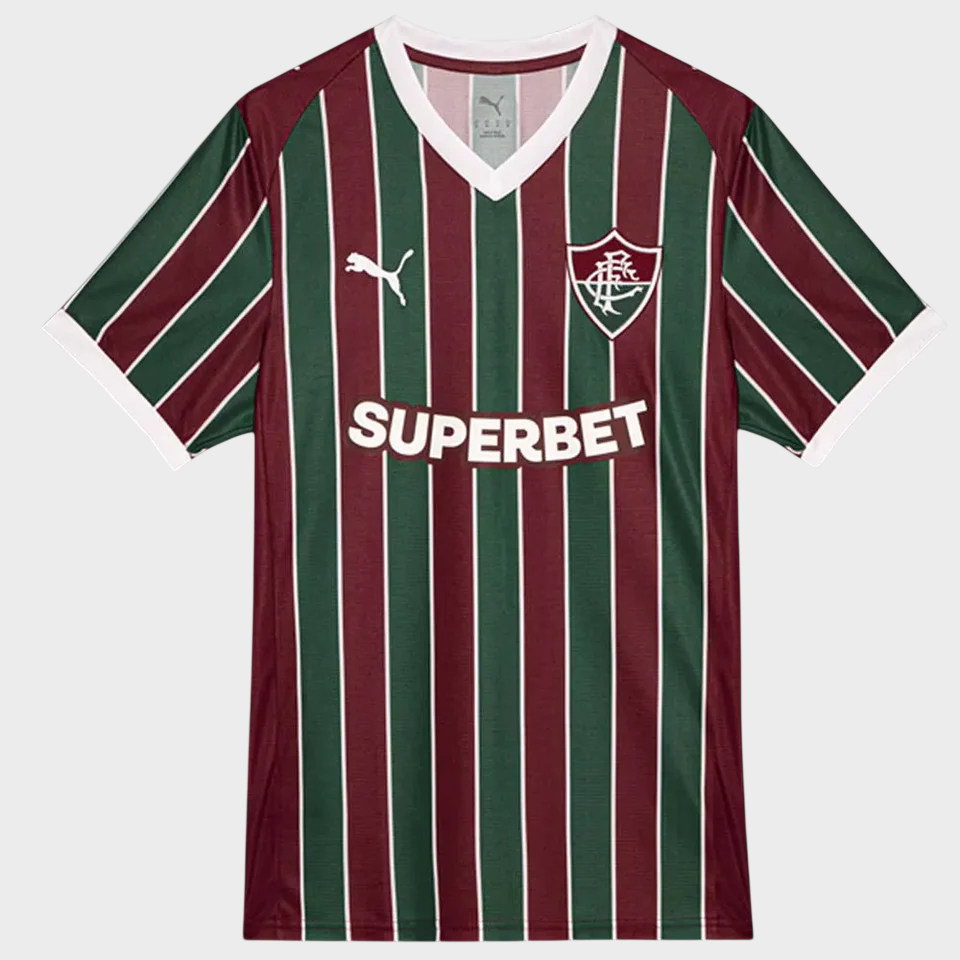 Camisa Fluminense I 26/27 - Torcedor Puma - Vinho e Verde - Imagem 2