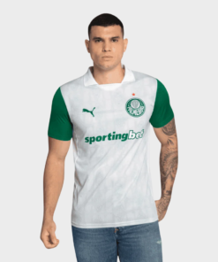 Camisa Palmeiras II 25/26 - Torcedor Puma Masculina - Branca