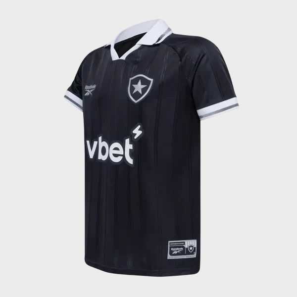 Camisa Botafogo II 25/26 - Preta - Imagem 3