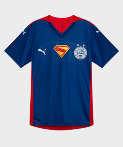 Camisa EC Bahia Super Man 25/26 - Azul e Vermelha