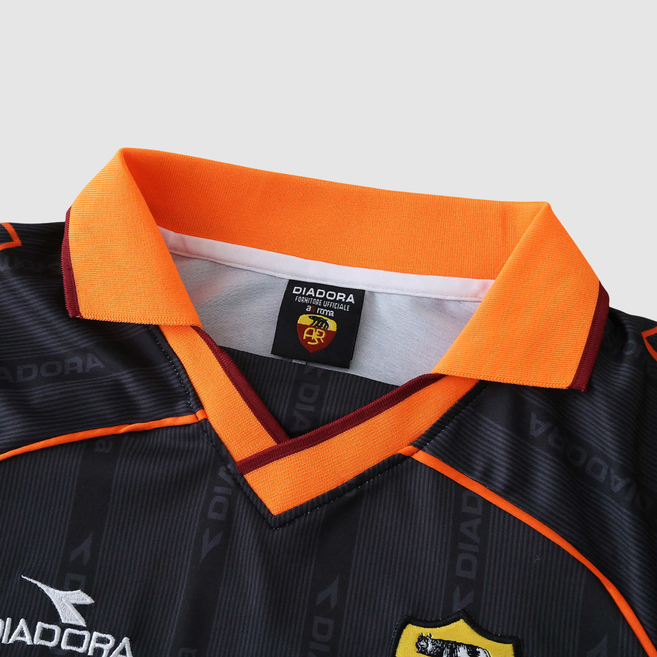 Conjunto Infantil Retrô Roma II 98/99 - Imagem 5