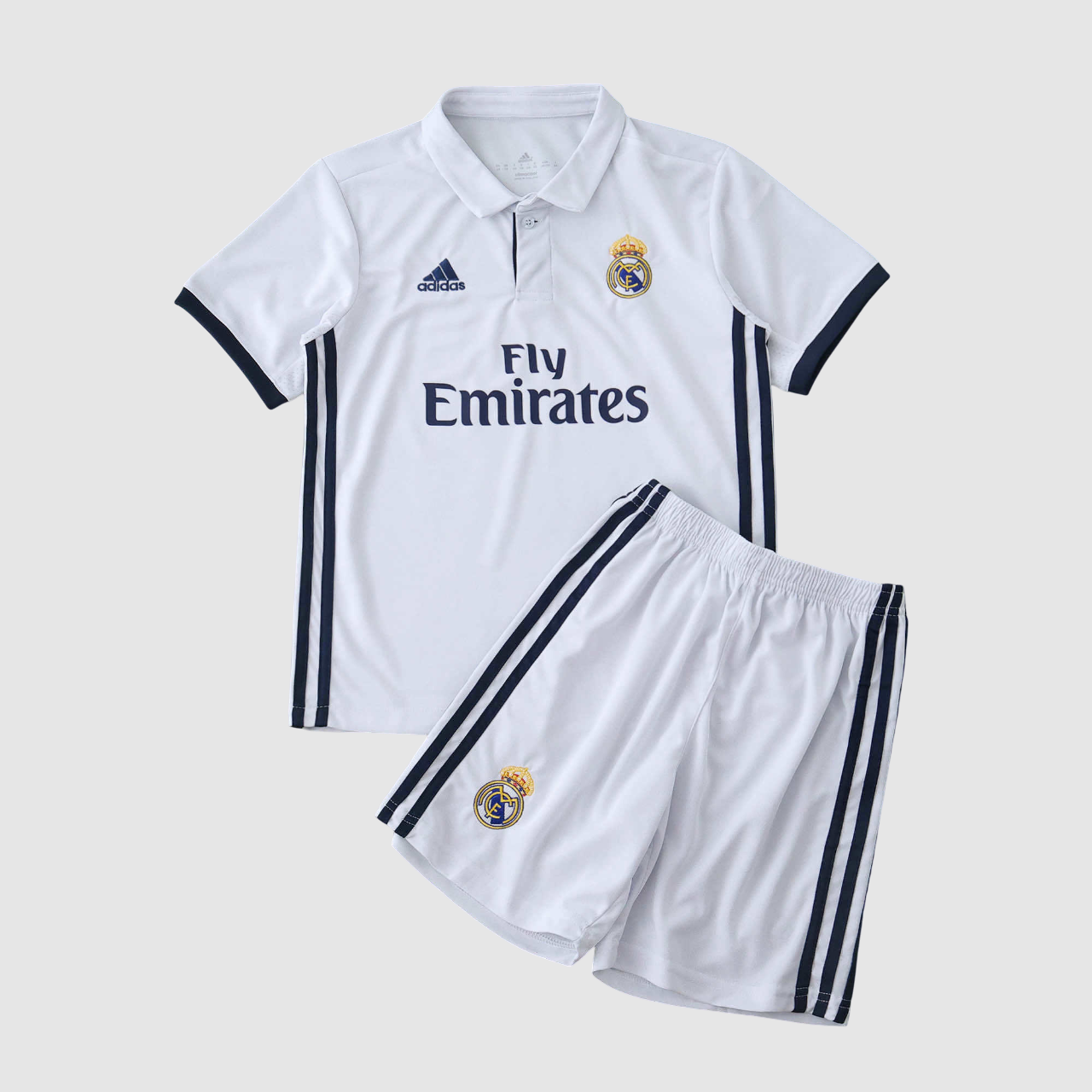 Conjunto Infantil Retrô Real Madrid I 16/17
