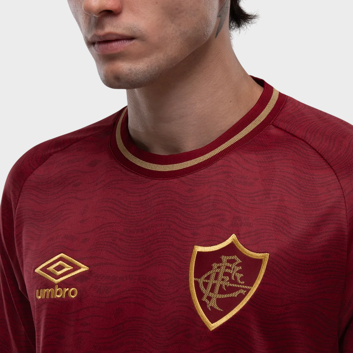 Camisa Fluminense III 25/26 - Vinho - Imagem 3