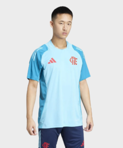 Camisa Flamengo Treino I 25/26 - Azul Claro