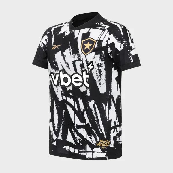 Camisa Botafogo IV 25/26 - Preta e Branca - Imagem 5
