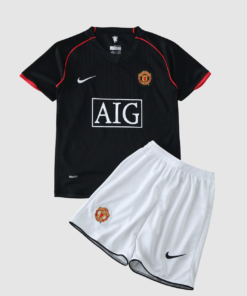 Conjunto Infantil Retrô Manchester United II 07/08