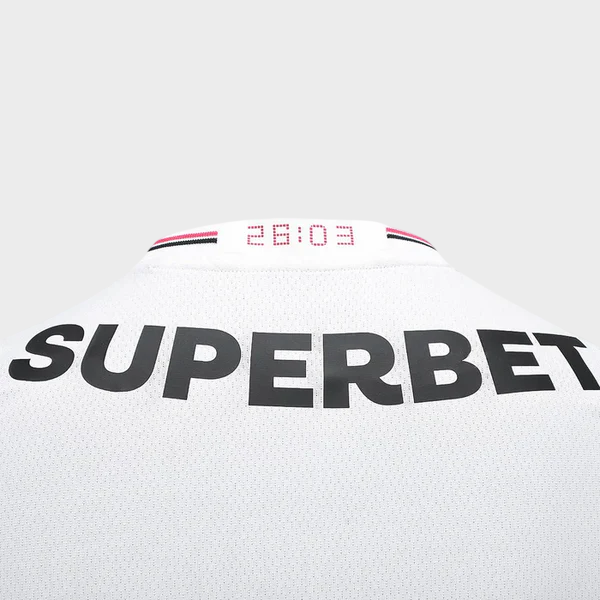 Camisa São Paulo I 25/26 - Branca e Vermelha - Imagem 8