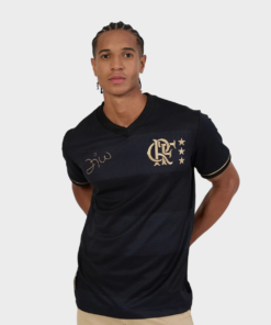 Camisa Flamengo Edição Especial Zico 25/26 Adidas Masculina - Preto
