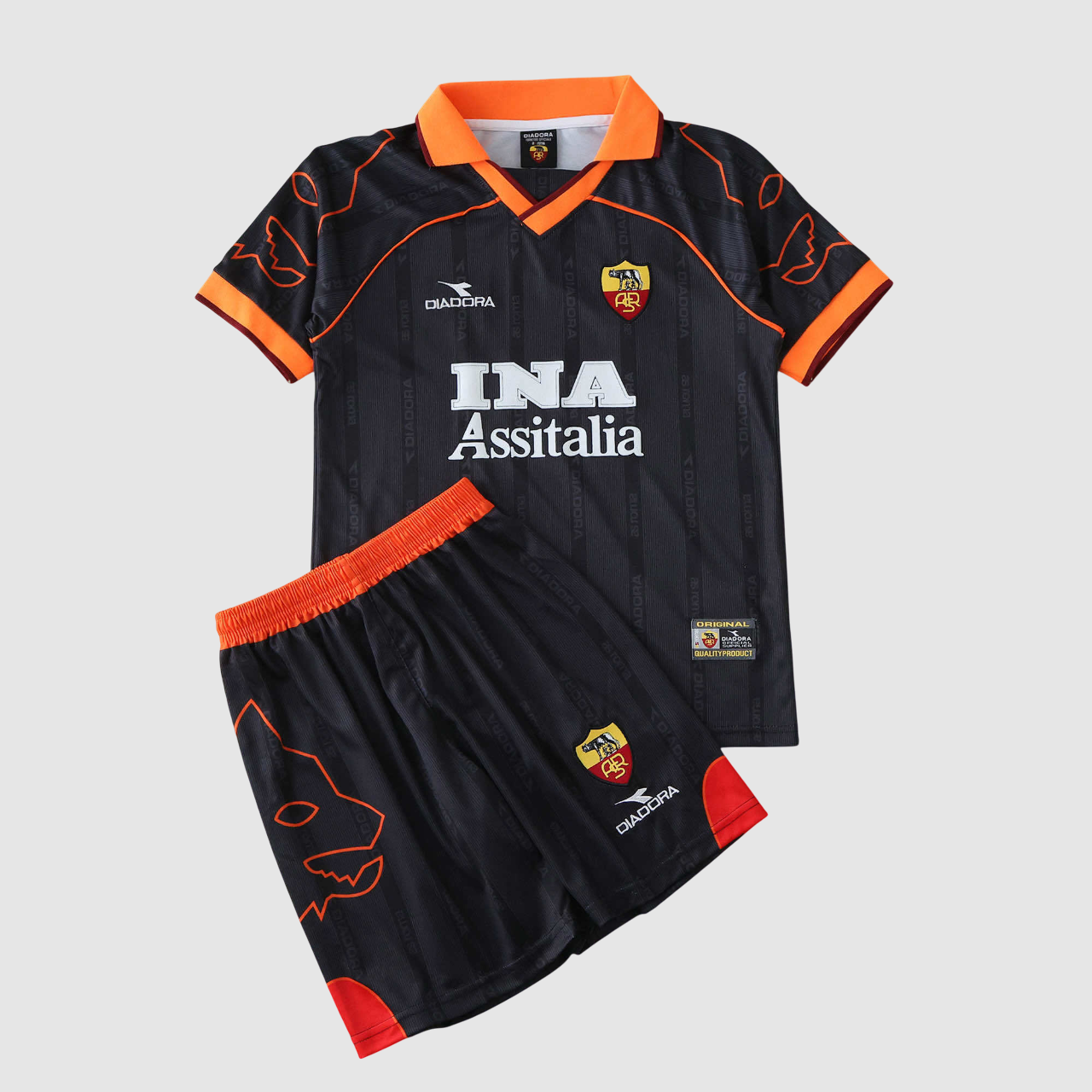 Conjunto Infantil Retrô Roma II 98/99