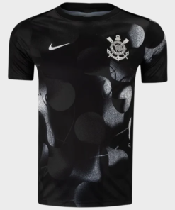 Camisa Corinthians Pré Jogo 25/26 - Preta