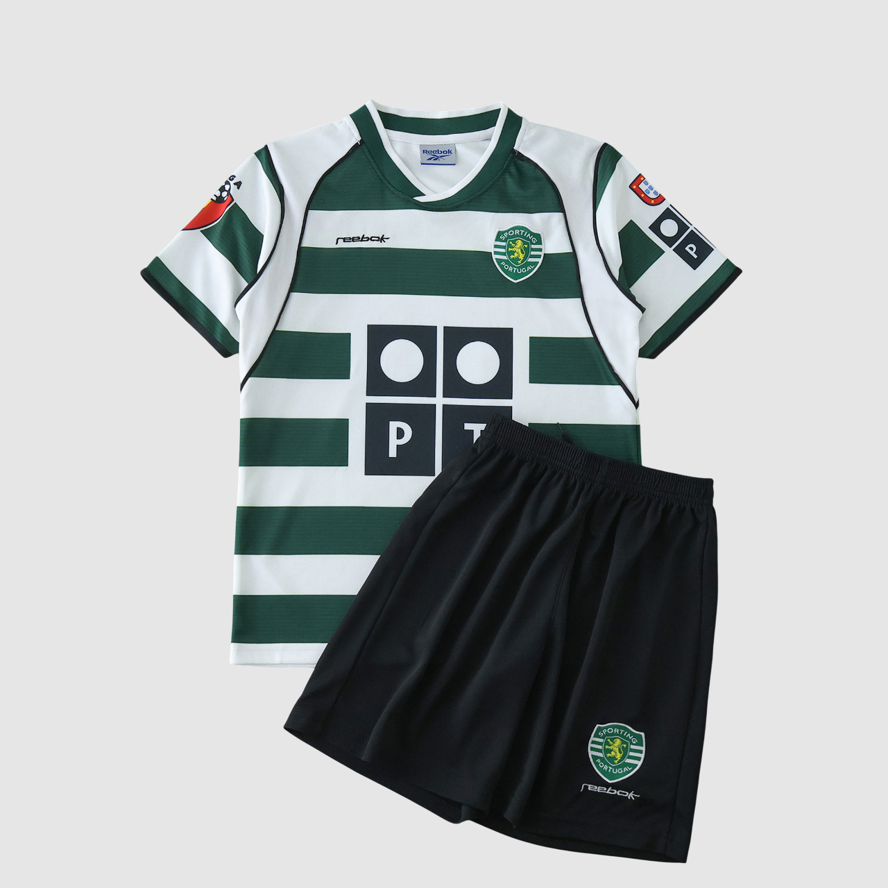 Conjunto Infantil Sporting Lisboa Retrô