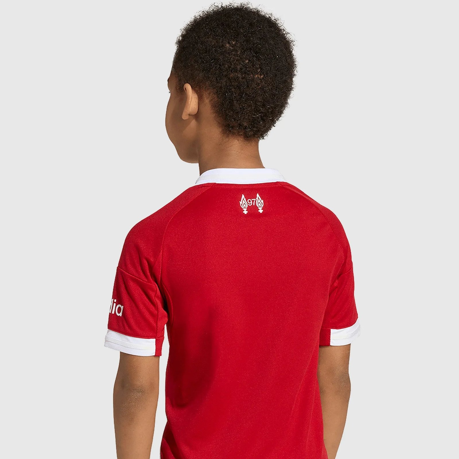 Conjunto Infantil adidas Liverpool 2025/26 I - Imagem 5