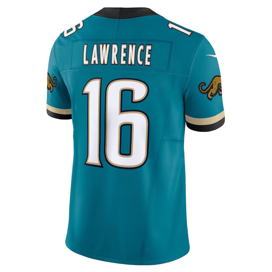 Camisa NFL Jacksonville Jaguars Vapor F.U.S.E. Limited Jersey Throwback - Imagem 3