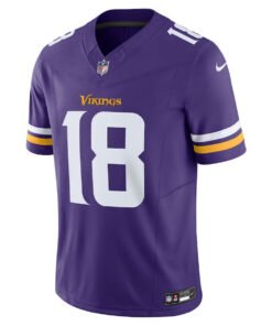 Camisa NFL Minnesota Vikings Vapor F.U.S.E. Limited Jersey Roxa