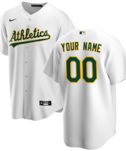 Jersey Oakland Athletics Branca Torcedor Silkada